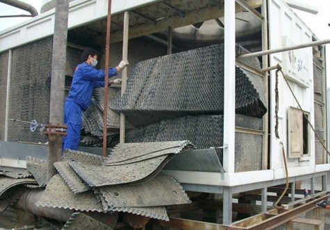 冷卻塔填料更換方案